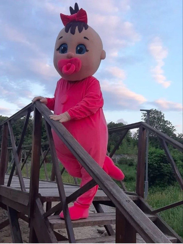 Пупс рожевий